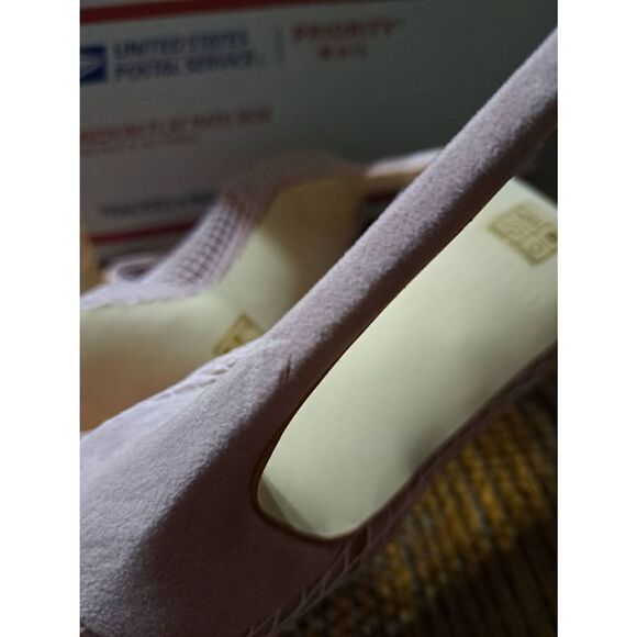 New Size 7 Simmi London Pink Fishnet Stiletto High Heel Pump Sexy Dress Shoes - Picture 8 of 10